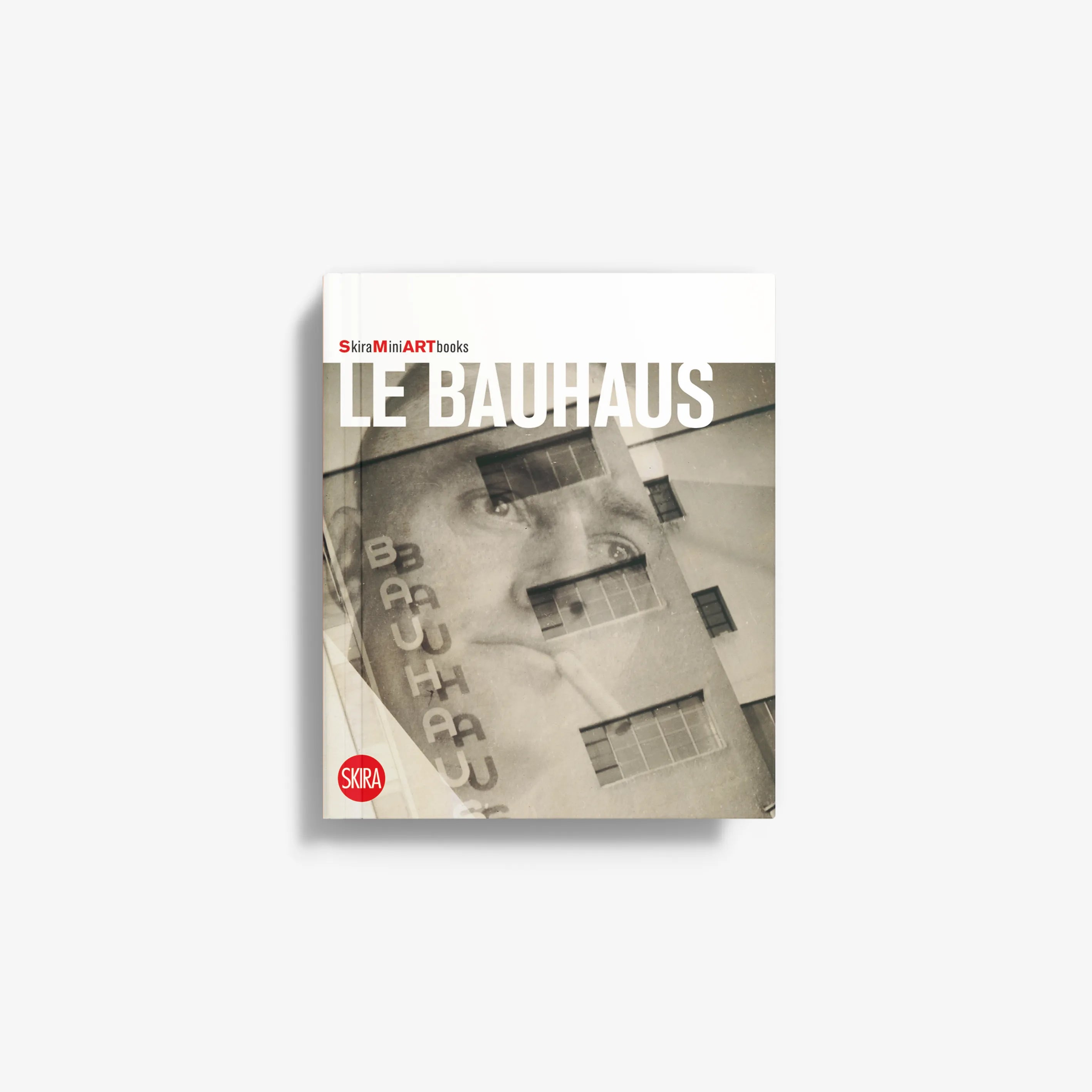 The Bauhaus art book cover with geometric Bauhaus-style layout