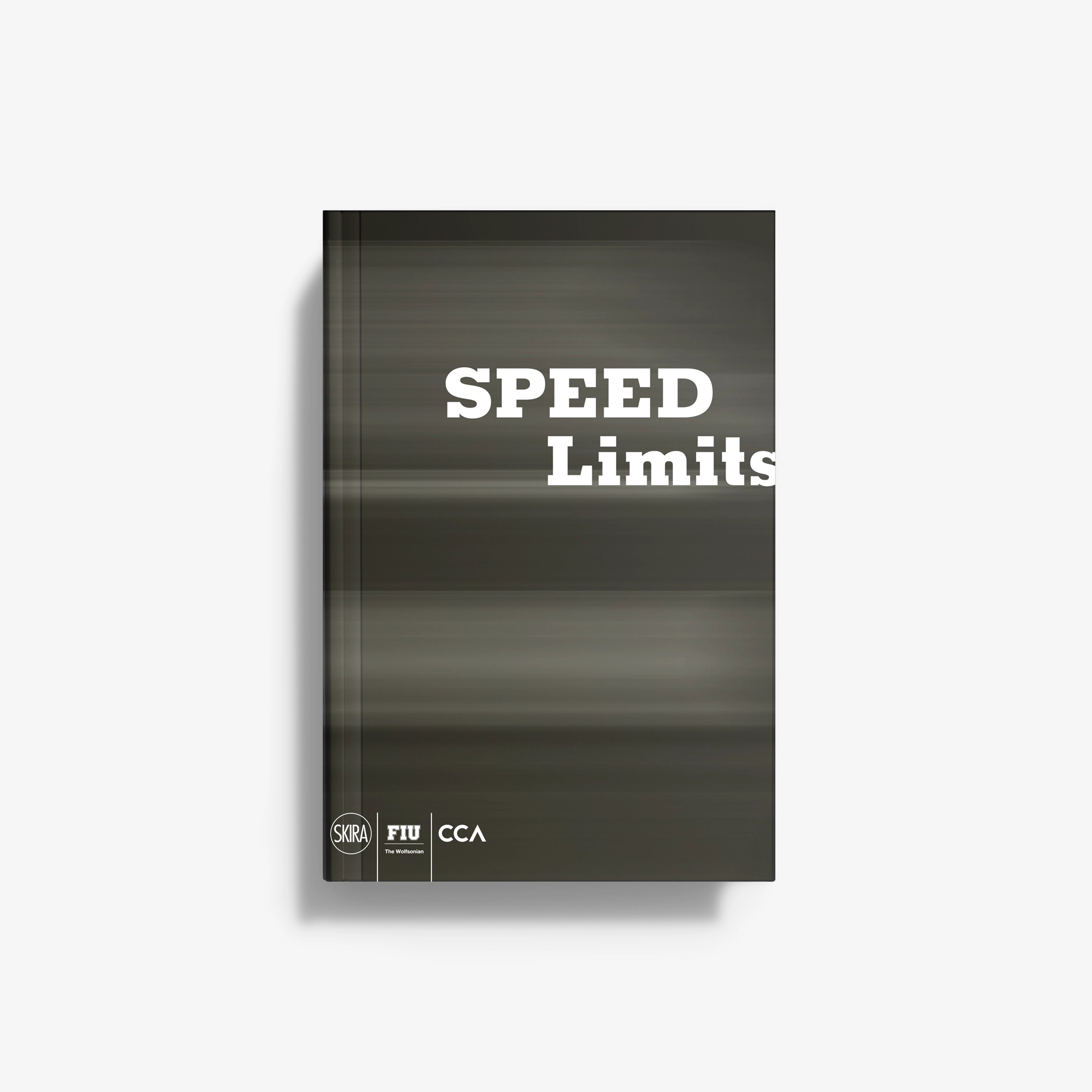 Dark gray book cover with white "SPEED Limits" lettering