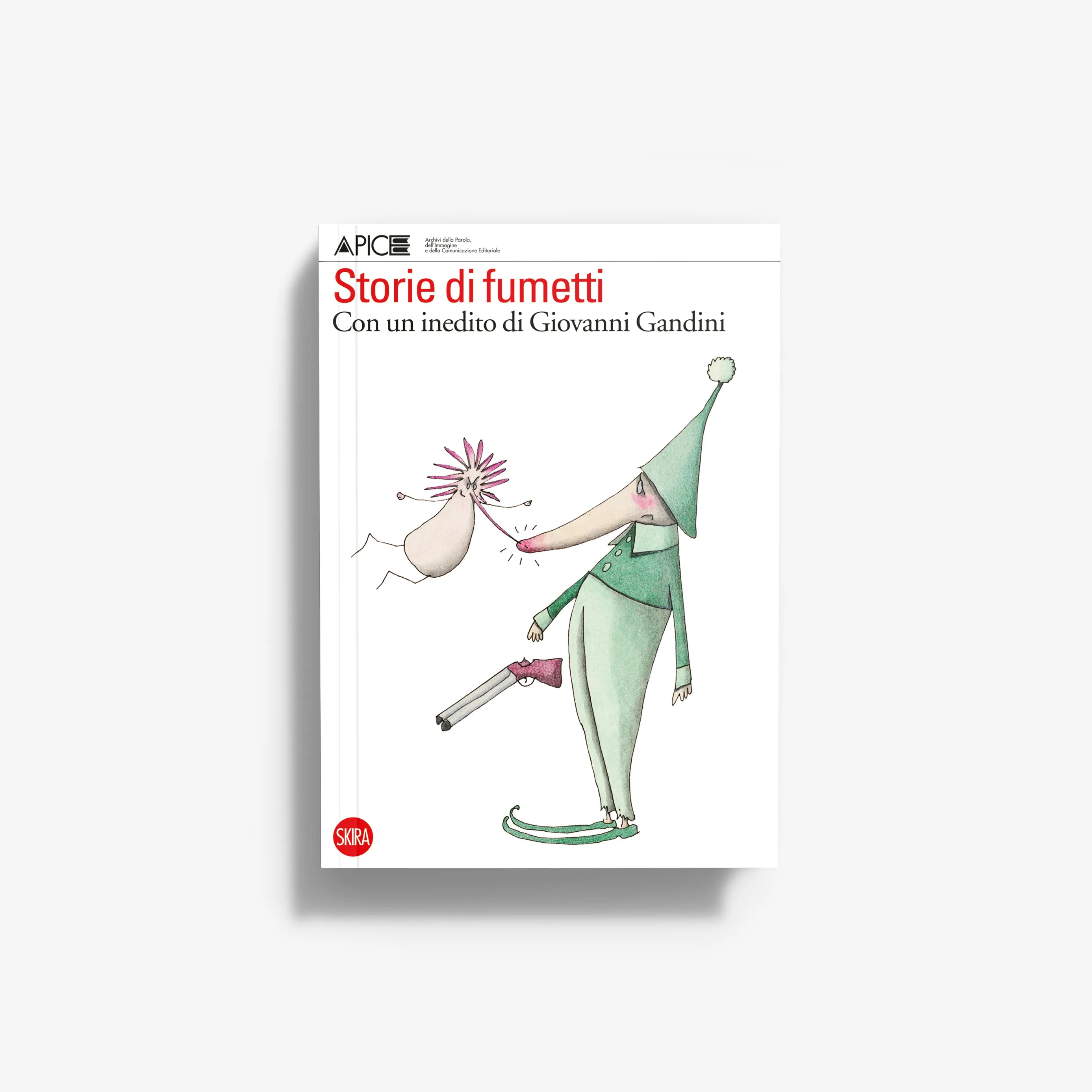 Comic stories book cover with illustrated character in green overalls and colorful art