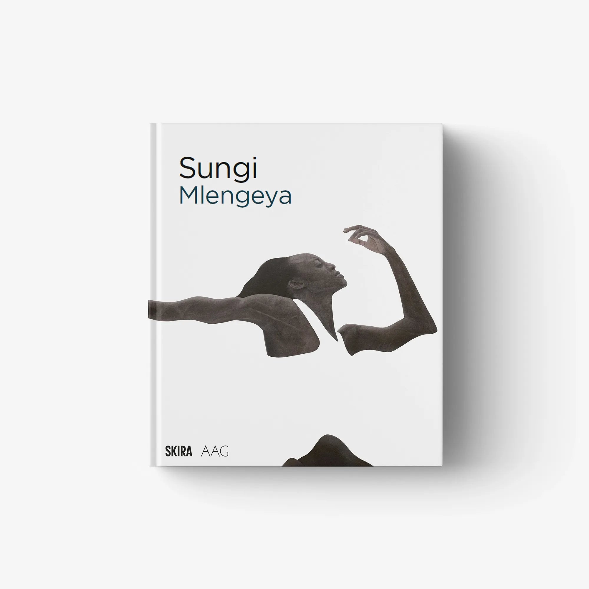 Sungi Mlengeya art photo book cover with black-and-white figure illustration