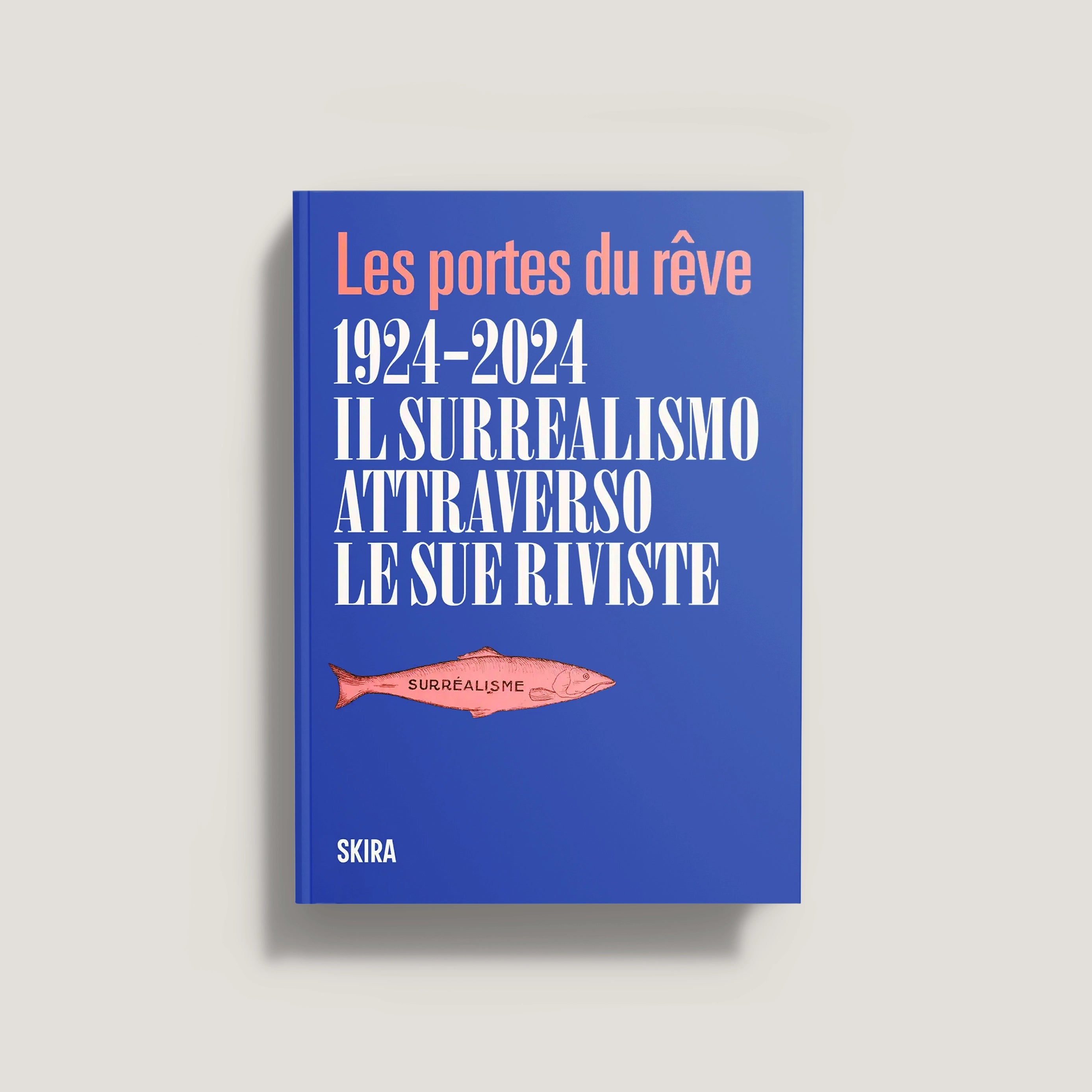 Blue book cover with bold white and orange text and an orange fish illustration on the bottom left.