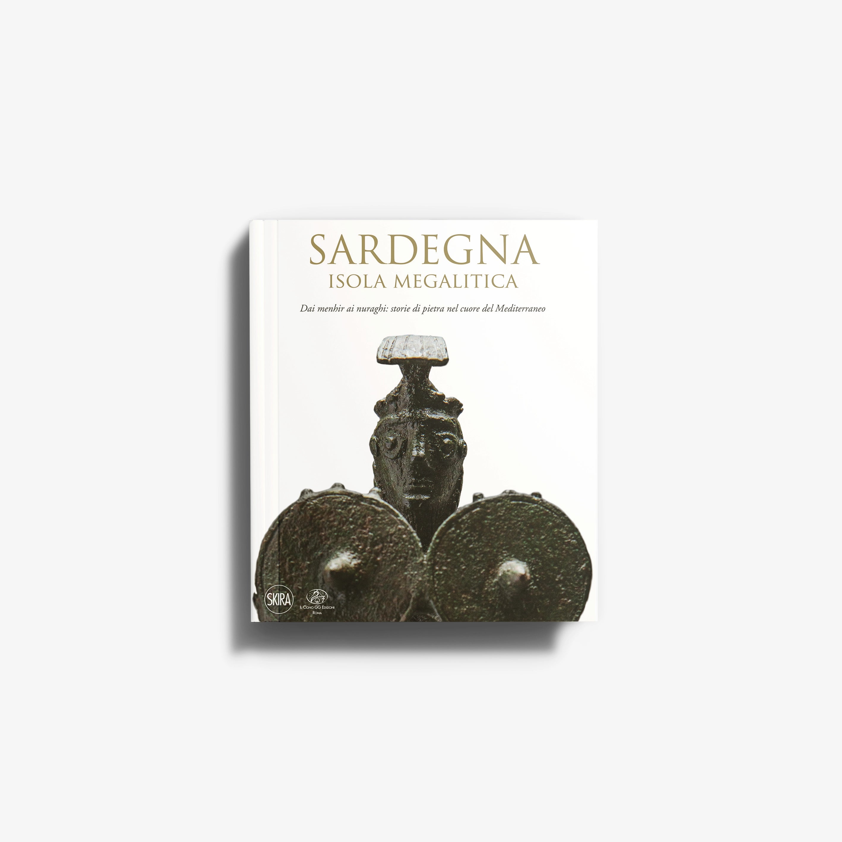 Book Sardegna Isola Megalitica by Skira Arte with megalithic history and testimonies of Sardinia