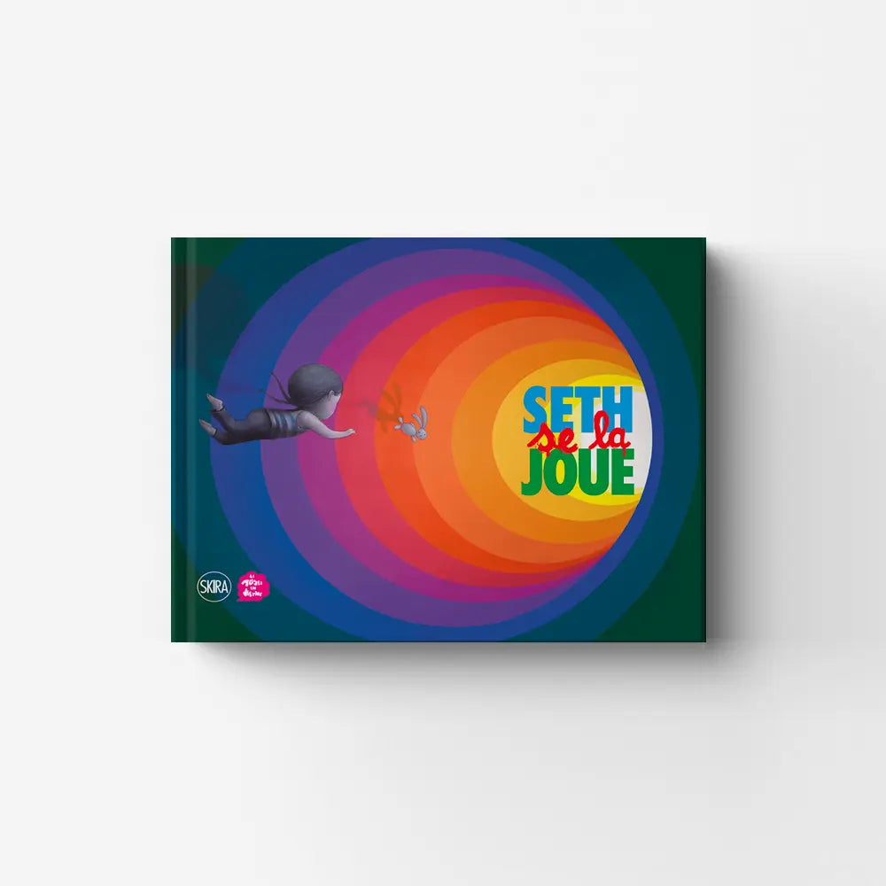 Contemporary art book by Skira Arte, Seth se la joue, with mural paintings and poetic works cover