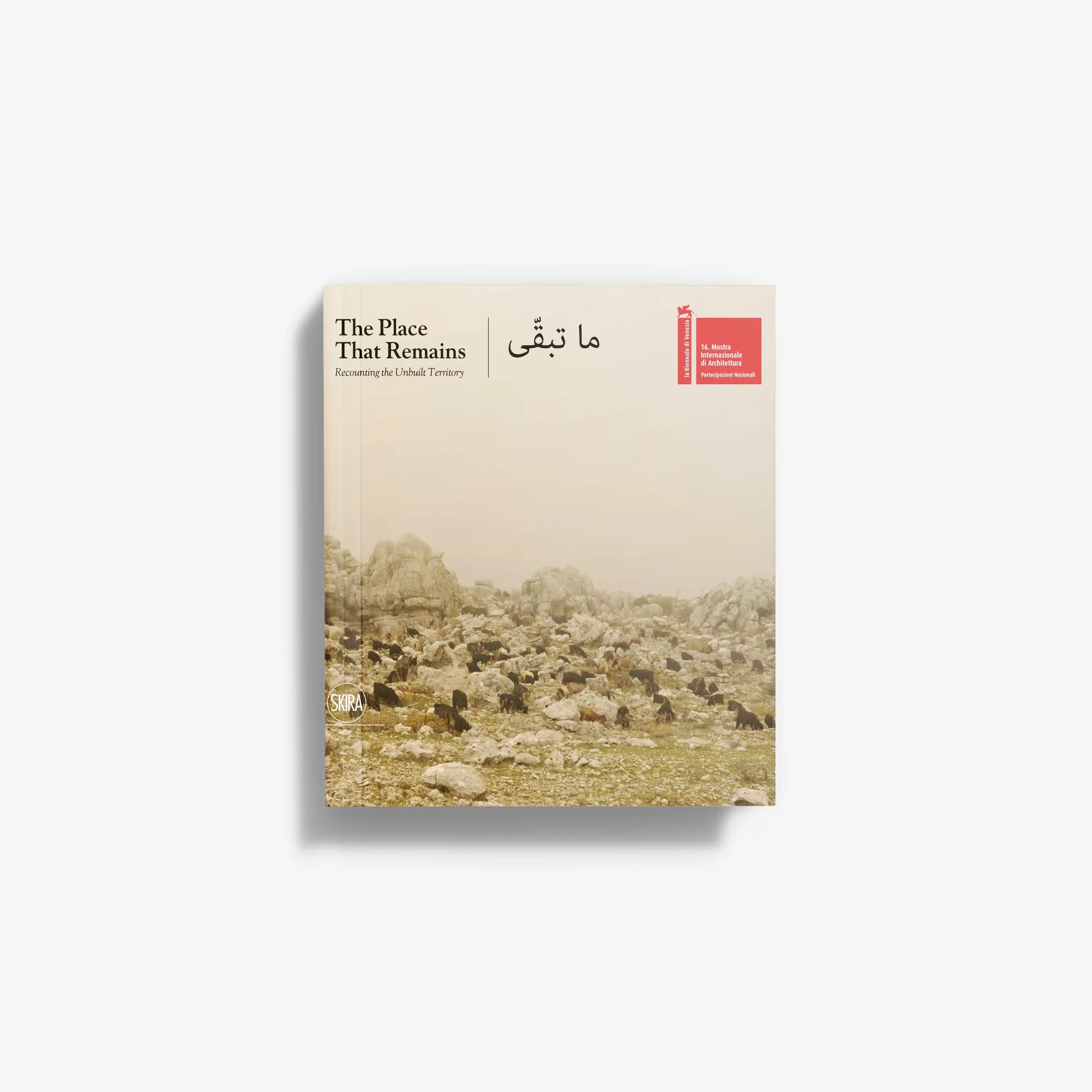 Paperback book with sepia landscape cover and title text, multilingual edition