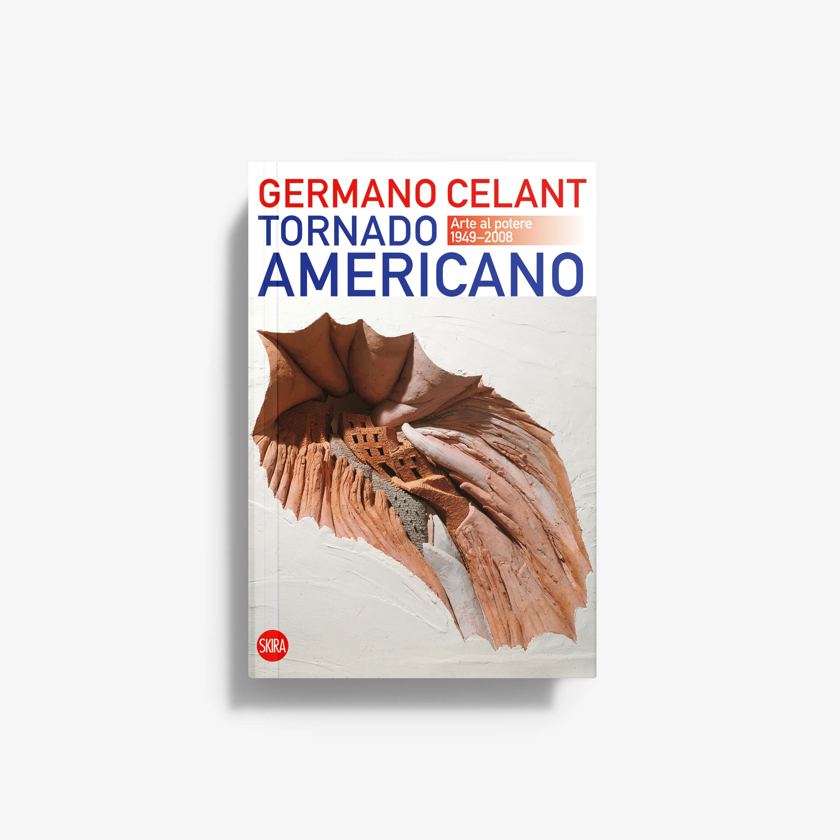 Tornado Americano art book with brown face-cover illustration