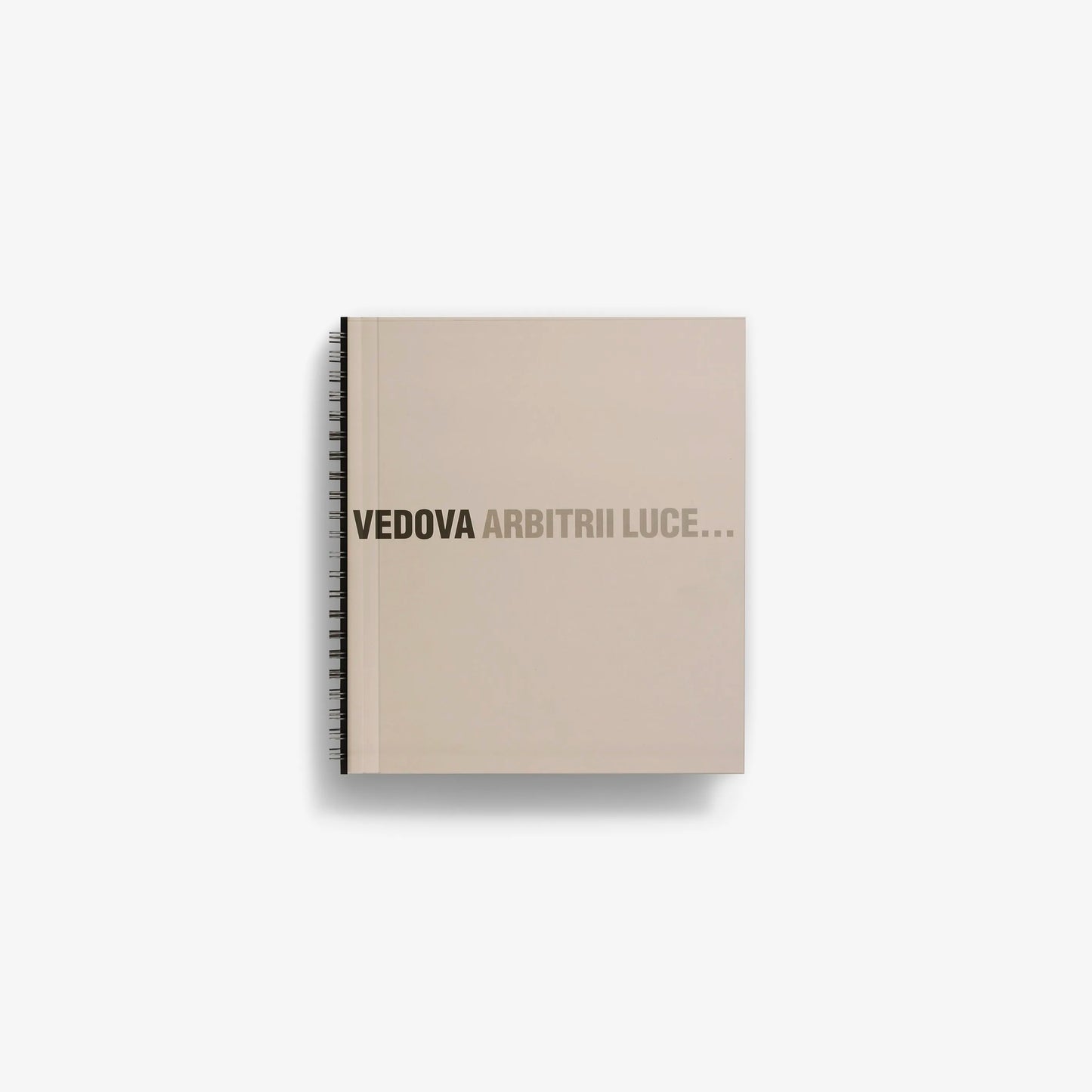 Emilio Vedova. Arbitrii di luce