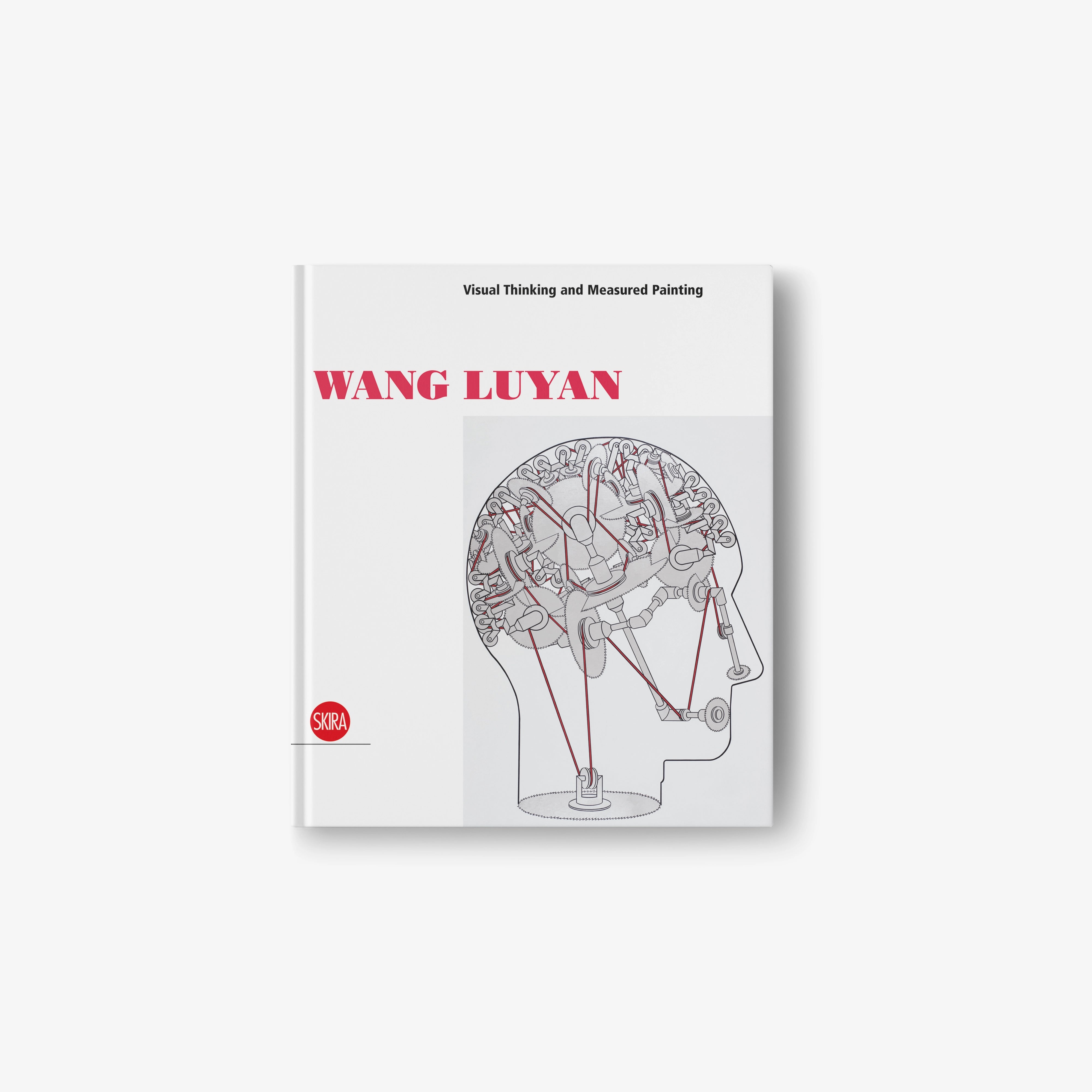 Wang Luyan French edition book with white cover, red title, line-art brain diagram