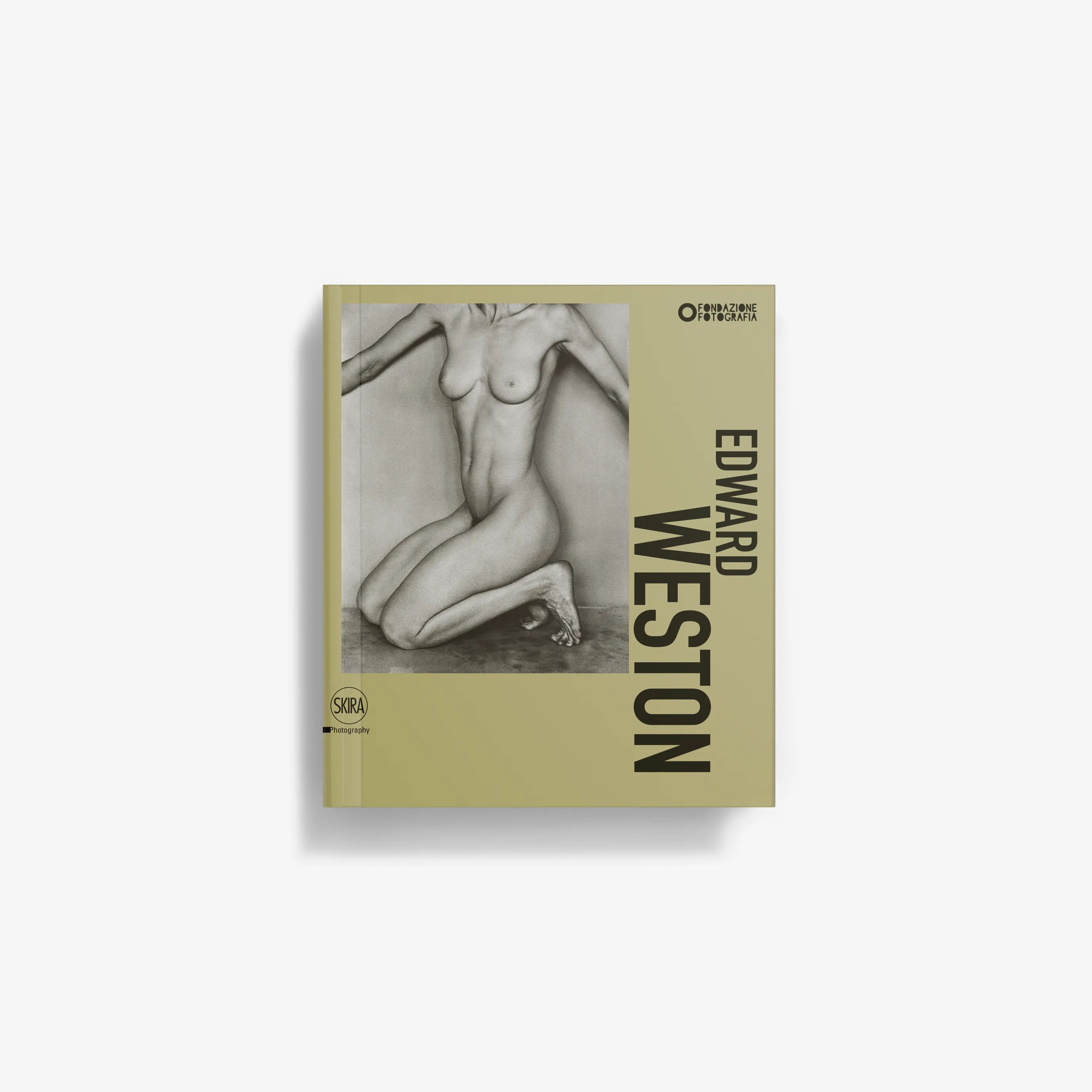Edward Weston photo book cover with black-and-white nude study