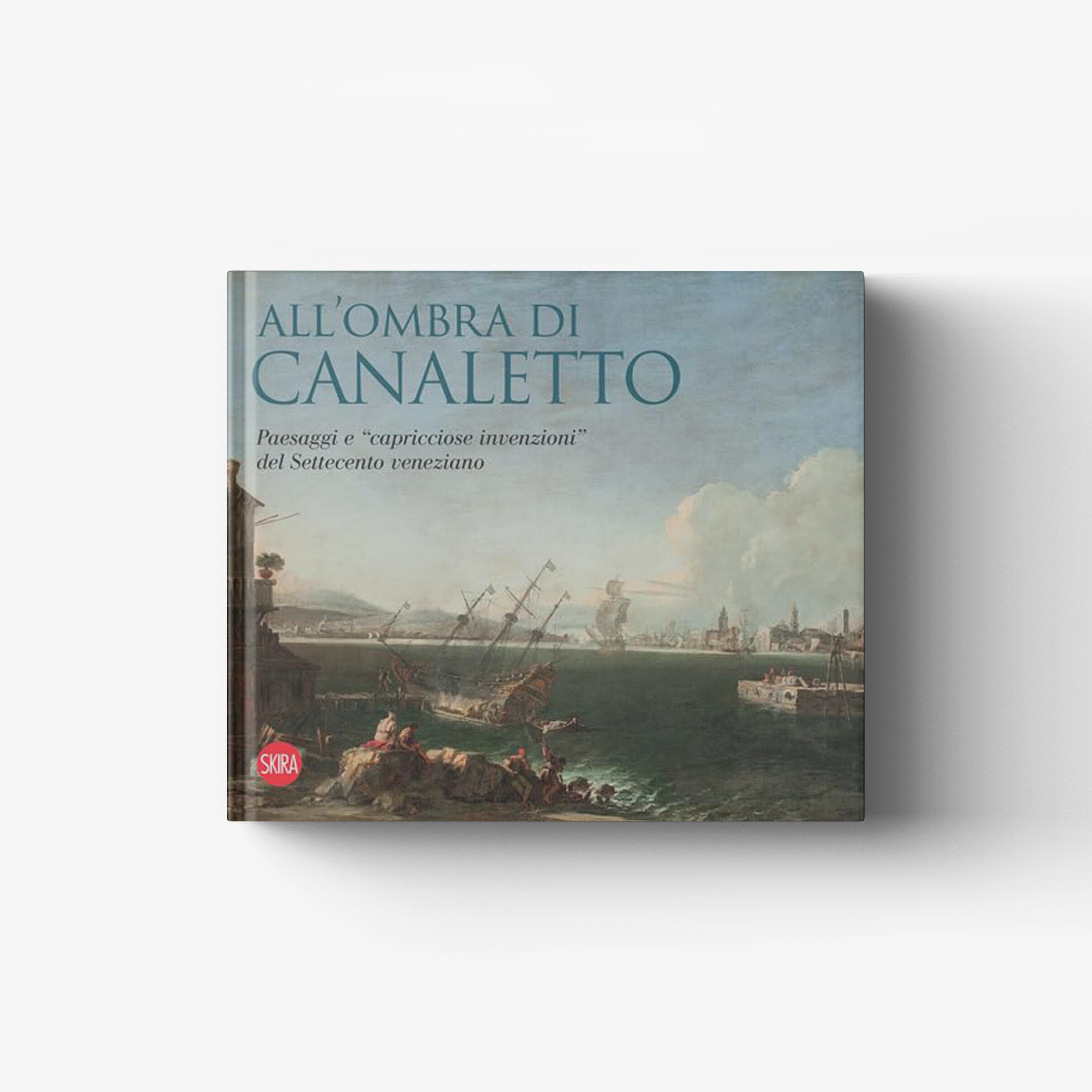 Illustrated art book by Skira Arte in blue and green with Venetian eighteenth century art history cover