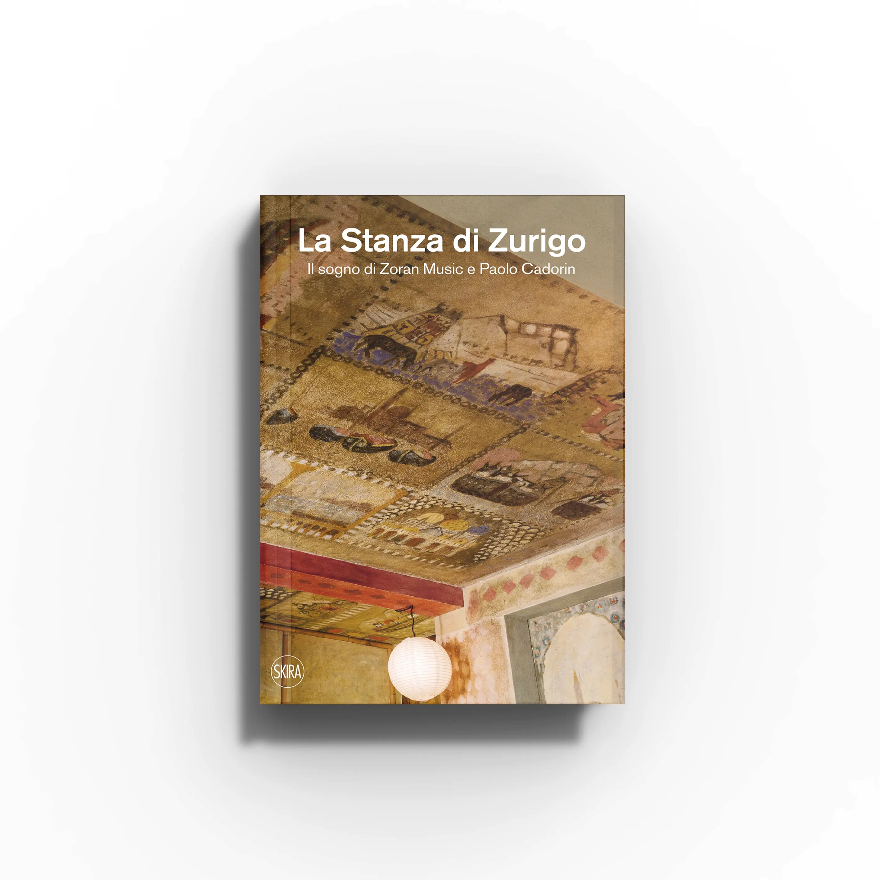 Art book in sepia tones by Skira Arte, with illustrated scenes from a Zurich hill villa setting