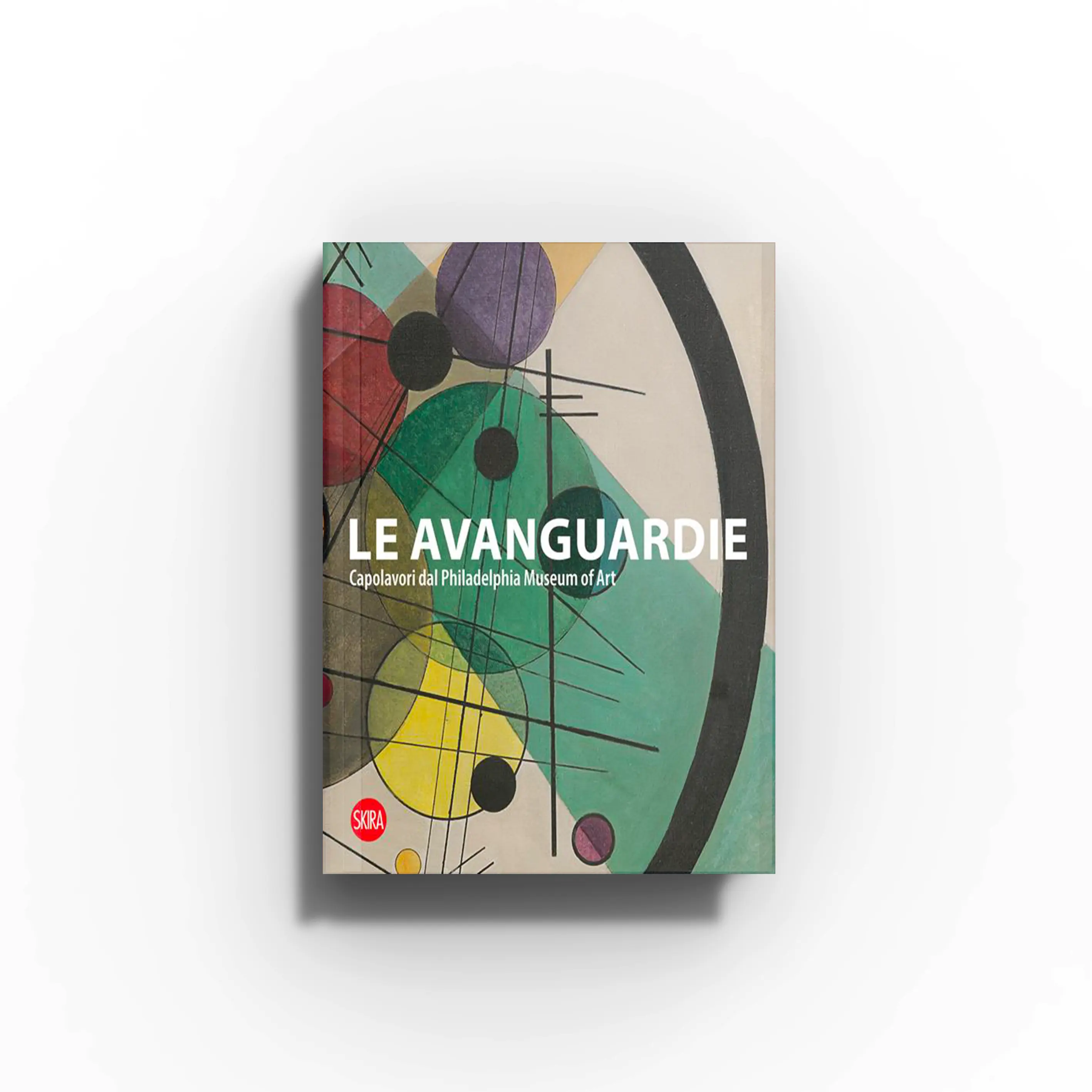 Art book by Skira Arte titled Le Avanguardie with over 40 works cover in geometric abstract colours