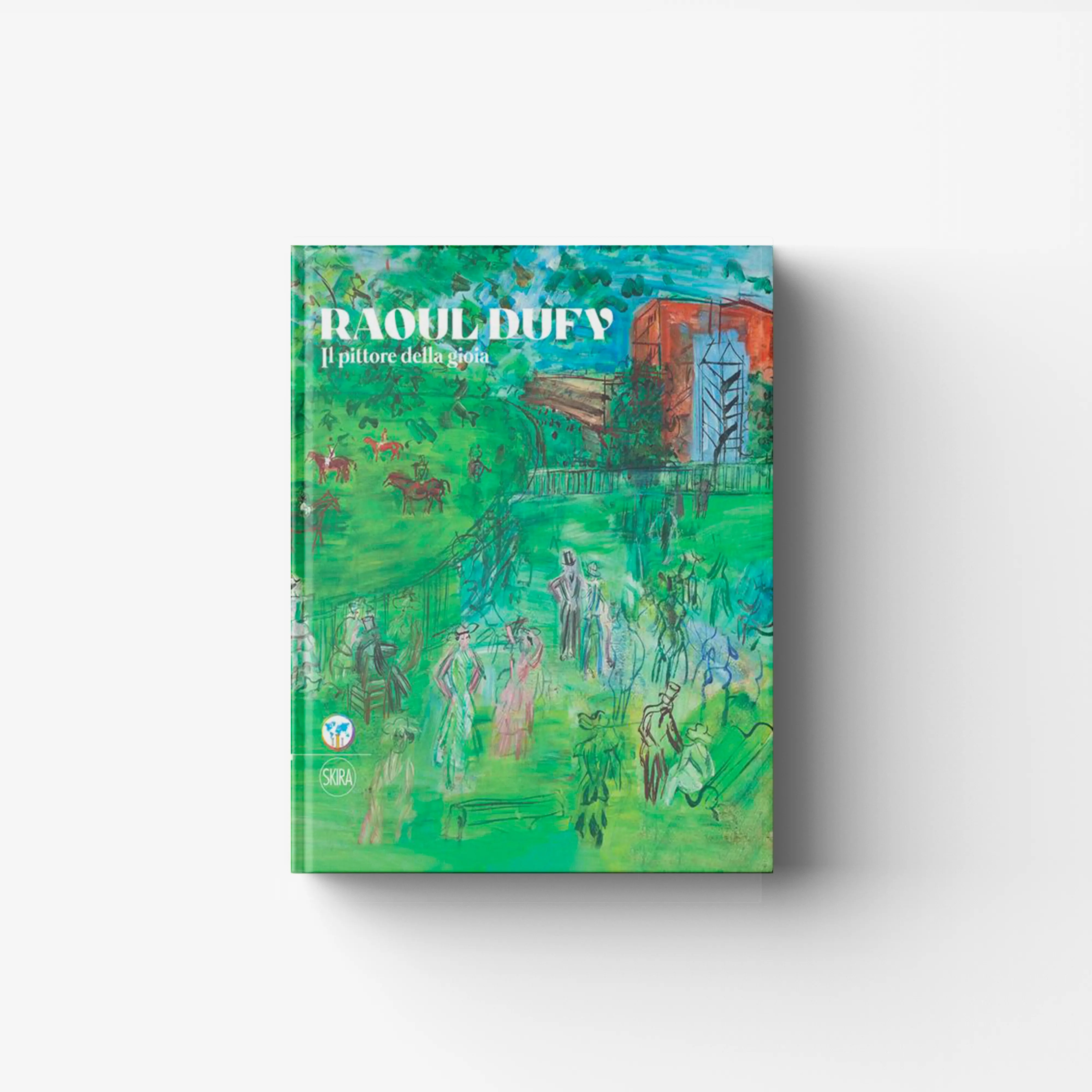 Art book Skira Arte Raoul Dufy with green cover and over 160 illustrated works